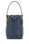 Fendi Ff-motif Mon Tresor Leather Mini Bucket Bag