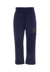 Fendi Blue Pants With Ff Details For Boy In Blue