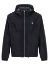 Fendi 'nity' Reversible Windbreaker In Black