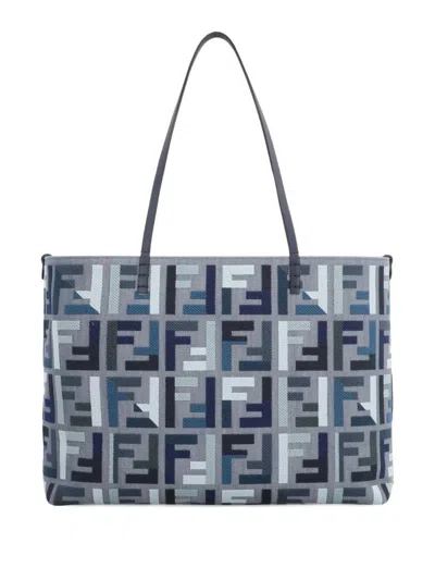 FENDI BLUE ROLL LARGE