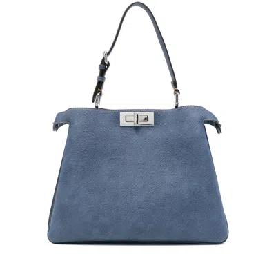 Fendi Blue Satchels & Cross Body Bags Women