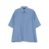 Fendi Blue Shirts Men In Blue