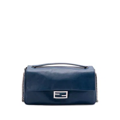 Fendi Blue Shoulder Bags Women