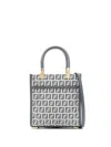 Fendi Mini Sunshine Tote Bag In Blue