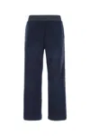 Fendi Pantalone In Teddy Blu Uomo