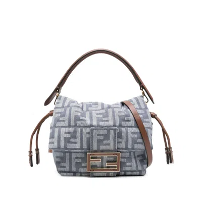 Fendi Blue Tote Bags Women