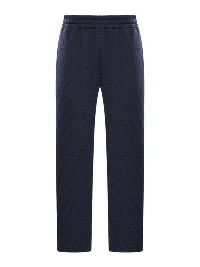 FENDI BLUE TROUSERS