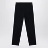 Fendi Velvet Trousers For Men In Blue