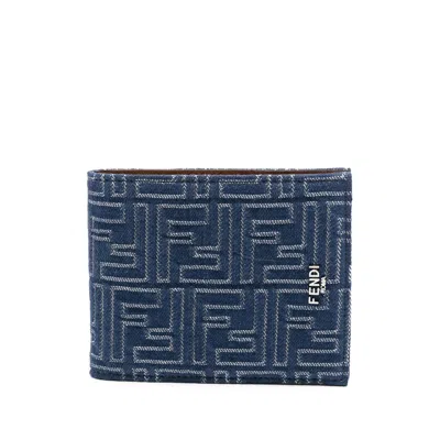 Fendi Blue Wallets & Cardholders Men
