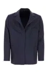 Fendi Wool Blazer With Notch Lapels And Rear Belt