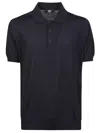 Fendi Polo Polo In Lana Blu In Blue