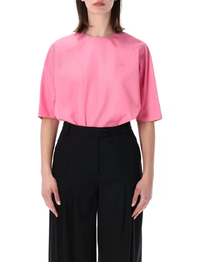 Fendi Cuffed Sleeve Body In Pink