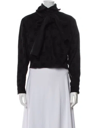 Pre-owned Fendi Bolero In Black