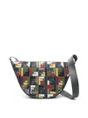 Fendi Grey Messenger Bags Men In Negro