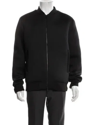 Pre-owned Fendi Bomber Jacket In Black