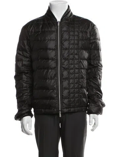 Pre-owned Fendi Bomber Jacket In Black