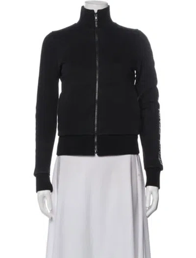 Pre-owned Fendi Bomber Jacket In Black