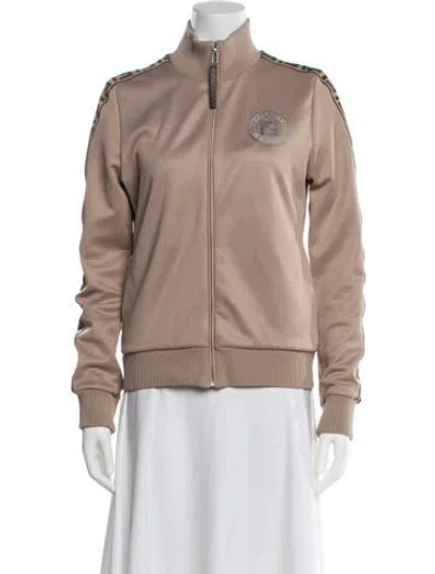 Pre-owned Fendi Bomber Jacket In Brown