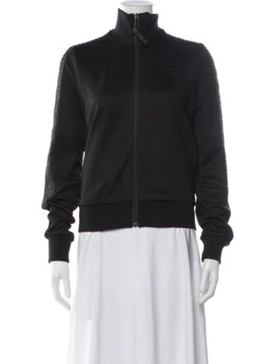 Pre-owned Fendi Bomber Jacket W/ Tags In Black