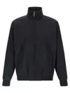 Fendi Bomber Nylon Ff Puffer Jackets Black In Black