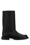 Fendi Leather Frame Boots Men