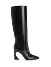 Fendi Boot Anguilla Lucida Boots Black In Black