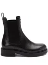 Fendi Filo Biker Ankle Boots In Black