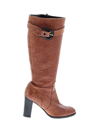 Pre-owned Fendi Boots In Brown