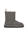 Fendi 25mm Apres Chic Embossed-ff Boots In Gray