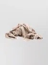 Fendi Border Fringe Jacquard Monogram Oversized Scarf
