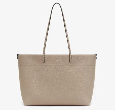 Fendi Medium Roll Shoulder Bag In Brown
