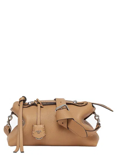 Fendi Borsa By The Way Selleria Medium In Nude