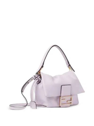 Fendi Mother Baguette Small In Nappa In Multi