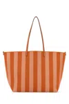 Fendi Borsa Shopping Roll Grande In Jacquard Ricamato Donna