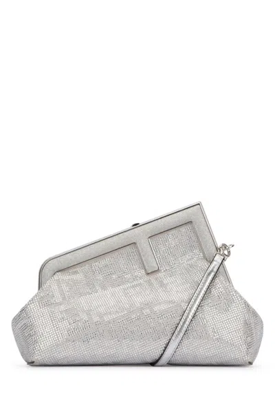Fendi Borsa In Silver