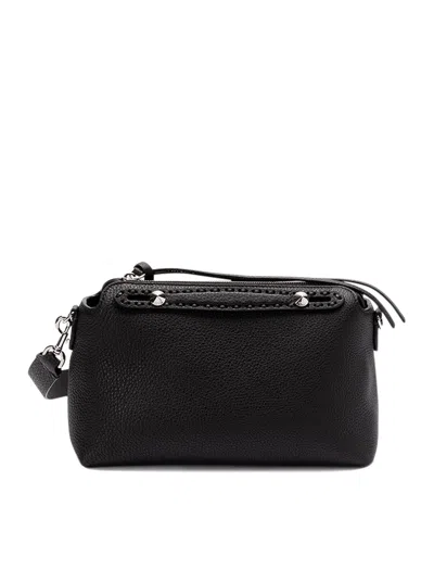 Fendi Boston Medium Soft Bag By The Way In Black