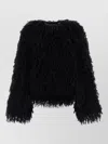 Fendi Bouclé Loop Jacket In Blue