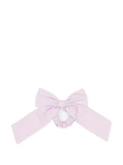 Fendi Kids' Bow Hair Accessory In Pink