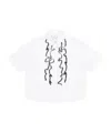 Fendi Boxy-fit Shirt Blouse With Ruffles In White
