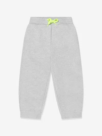 Fendi Babies' Boys Ff Logo Pocket Joggers In Grey