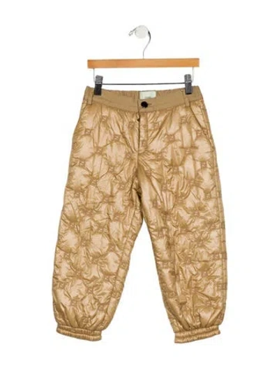Pre-owned Fendi Babies' Boys' Nylon Ff Pants W/tags In Neutral