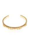 Fendi Bracelet With Shimmering Crystals In Golden