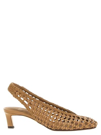 FENDI FENDI BRAIDED SLINGBACK