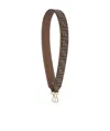Fendi Brand Logo Shoulder Strap In Brown
