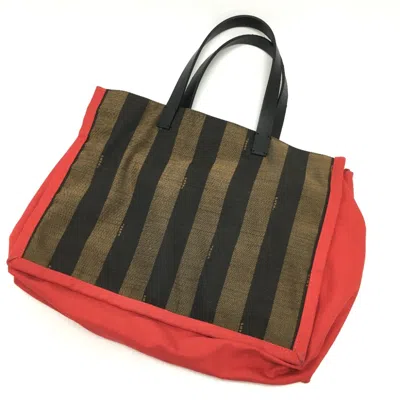 Pre-owned Fendi Brown Cloth Tote Bag ()