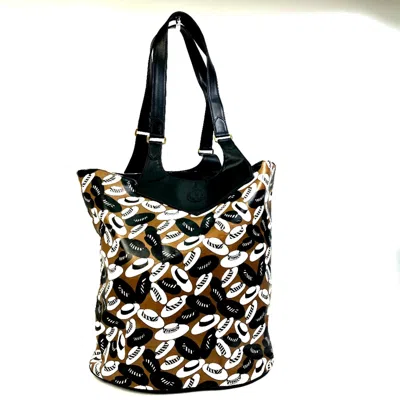 Pre-owned Fendi Brown Cloth Tote Bag ()