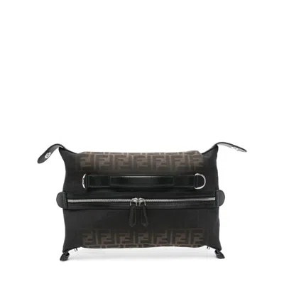 Fendi Brown Clutch Bags Men