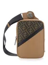 Fendi One-shoulder Fanny Pack In Multicolor