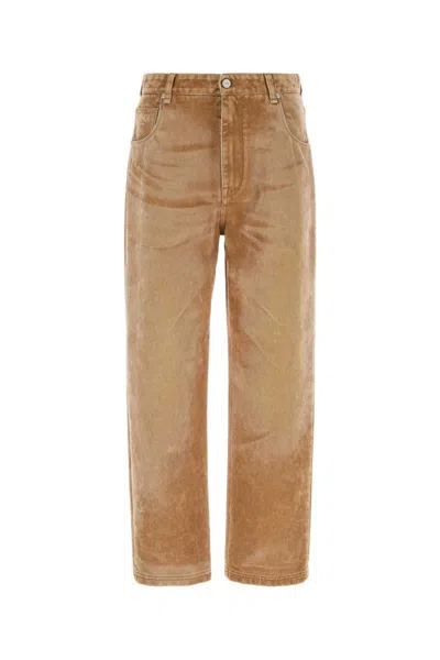 Fendi Brown Denim Jeans