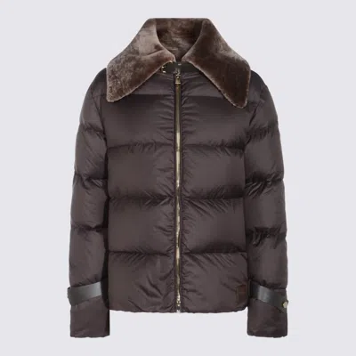 FENDI BROWN DOWN JACKET